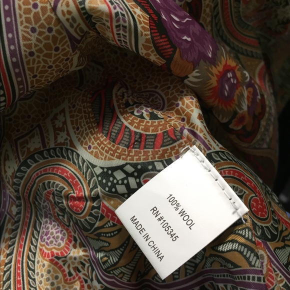 Cassandra Ray wool tailored long blazer S - Picture 8 of 12